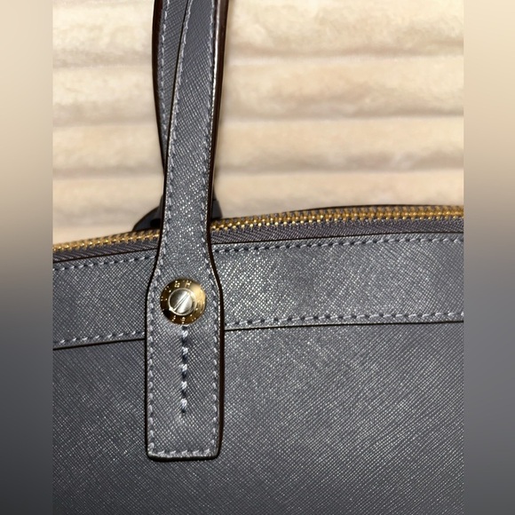 Henri Bendel Charcoal Satchel Bag - Picture 10 of 13